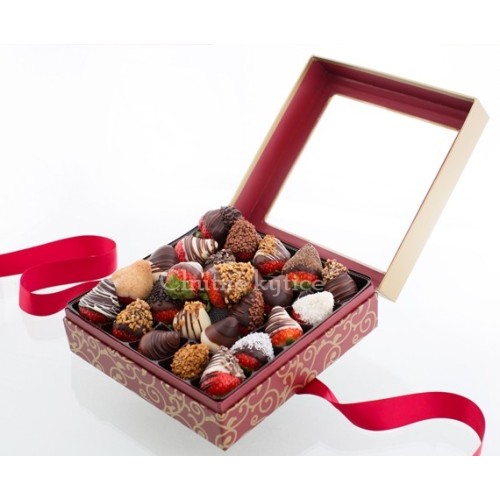 Strawberries in chocolate (Medium)
